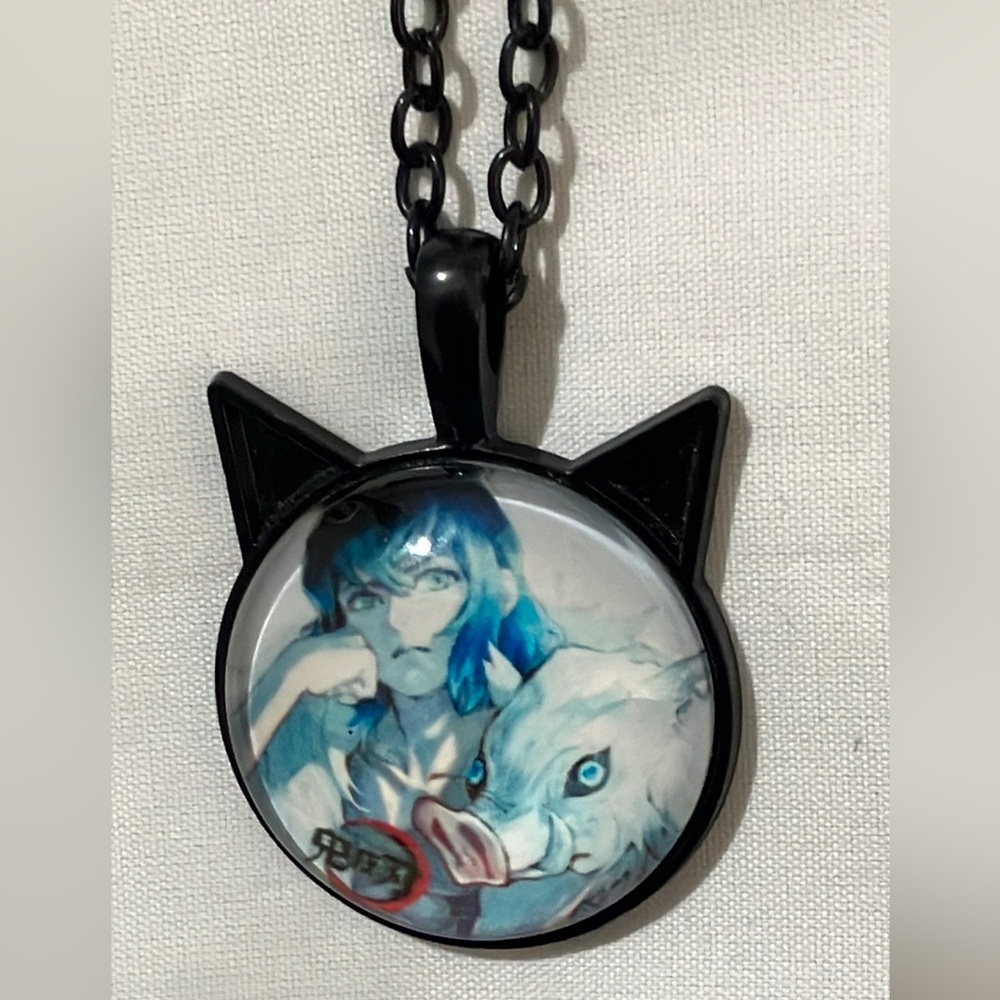 Hashibira Inosuke Demon Slayer Necklace - Picture 9 of 10